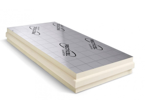 EUROROOF 180MM 1200X2400MM TG  2,88M2/PLAAT EUR/M2 R-WAARDE = 8,15 / EUROKLASSE NPD