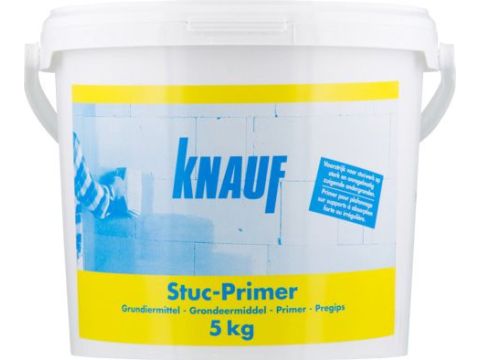 KNAUF GRONDEERMIDDEL (STUC-PRIMER)  5 KG/POT EUR/POT