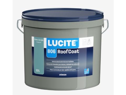 VERF LUCITE ROOFCOAT 990 ANTRACIET 12L/POT EUR/LITER