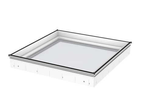 VELUX CFU 0025Q PLATDAKVENSTER 090090 VAST 3-VOUDIG GLAS