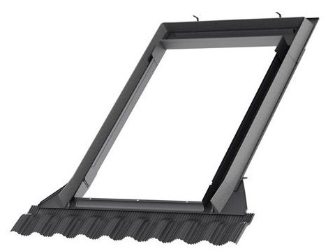 VELUX GOOTSTUKKEN EDW 2000 CK01 PRO+ INCLUSIEF ISOLEREND KADER BDX EN ONDERDAKKRAAG BFX