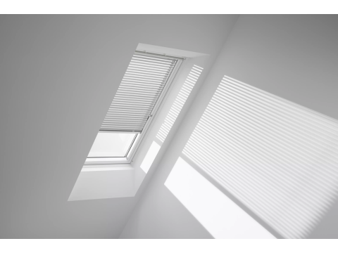VELUX JALOEZIE PAL 7057SWL MK04 ZILVER WHITE LINE