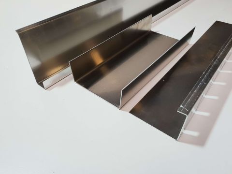 Aluminium plooiwerk  750 1,00mm