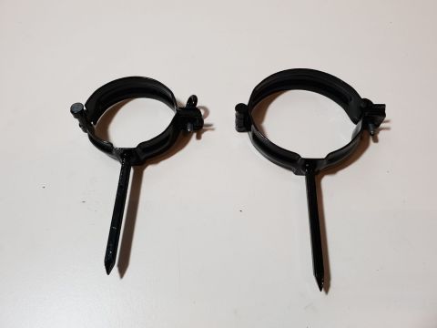 ZINK   VM INOX BEUGEL SCHARNIER 80 MM ANTRACIET 25ST/DS EUR/ST 220030511