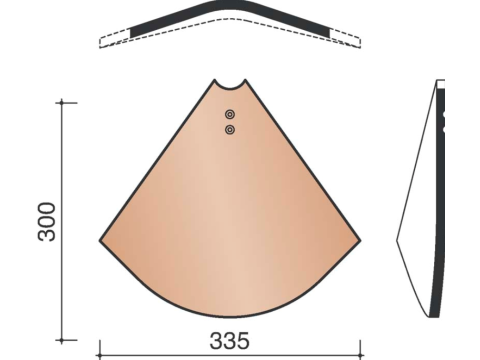 KOR INGEWERKTE NOORDBOOM 35GR 301 AMARANT 848