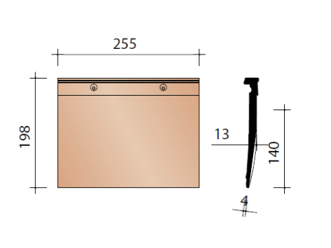 KOR KORTE PAN ELFINO BLAUW GESMOORD 706
