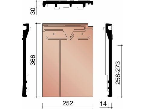 MIGEON VAUBAN PAN ANDERH Z ZIJSL GEWOLKT 875 875