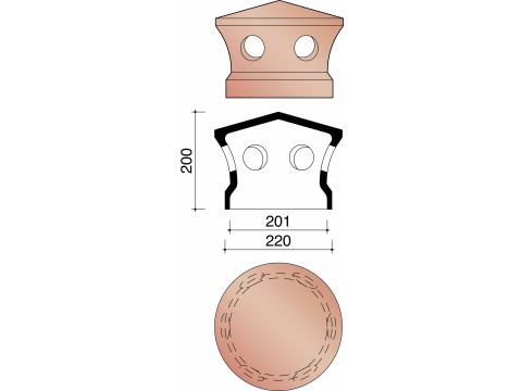 MIGEON VAUBAN KAPJE KOKERPAN 150 GEWOLKT 875