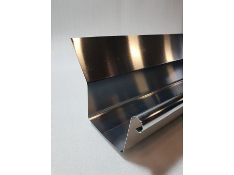 ZINK   VM QUARTZ GOOT MS 9/12/8 450MM 5M 0,80 = PRODUCTIE TER PLAATSE