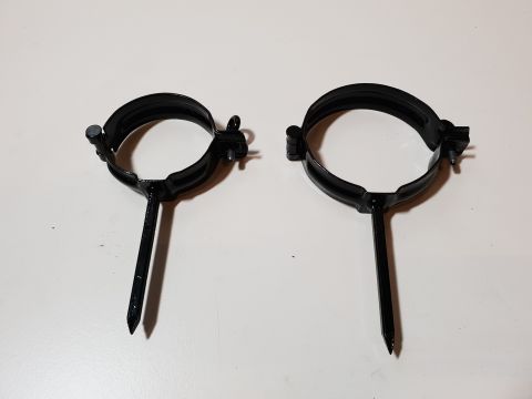 ZINK   VM BEUGELS SCHARNIER ANTRACIET 100 MM 25ST/DS EUR/ST 220030513