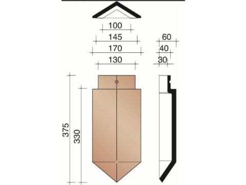 KOR BEGINNOORDBOOM HOEKIG 301 BLAUW GESMOORD 706