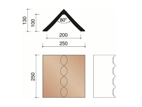 KOR VORST SPECIAAL DUIMSLAG NATUURROOD 4,0/LM 600