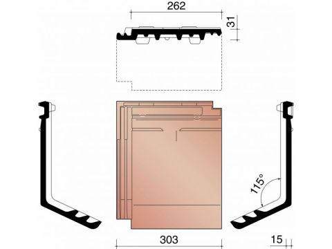 MIGEON ACTUA KNIKPAN TITAANGRIJS 709