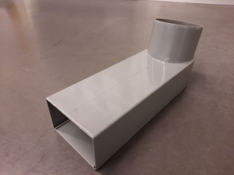 ELEV AANSLUITSTUK PVC HWA 60X100 DIAMETER 100 EUR/ST