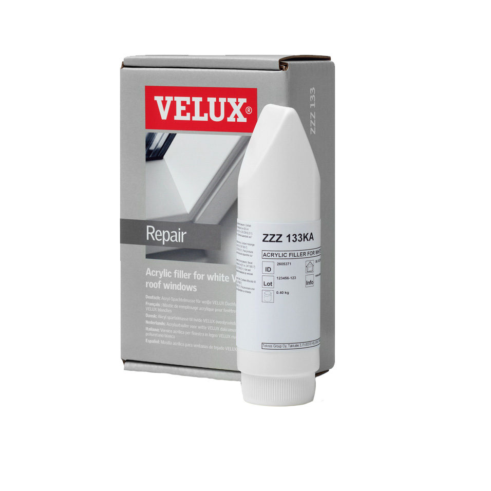 Velux zzz 133kg herstelkit hout wit gev + pu