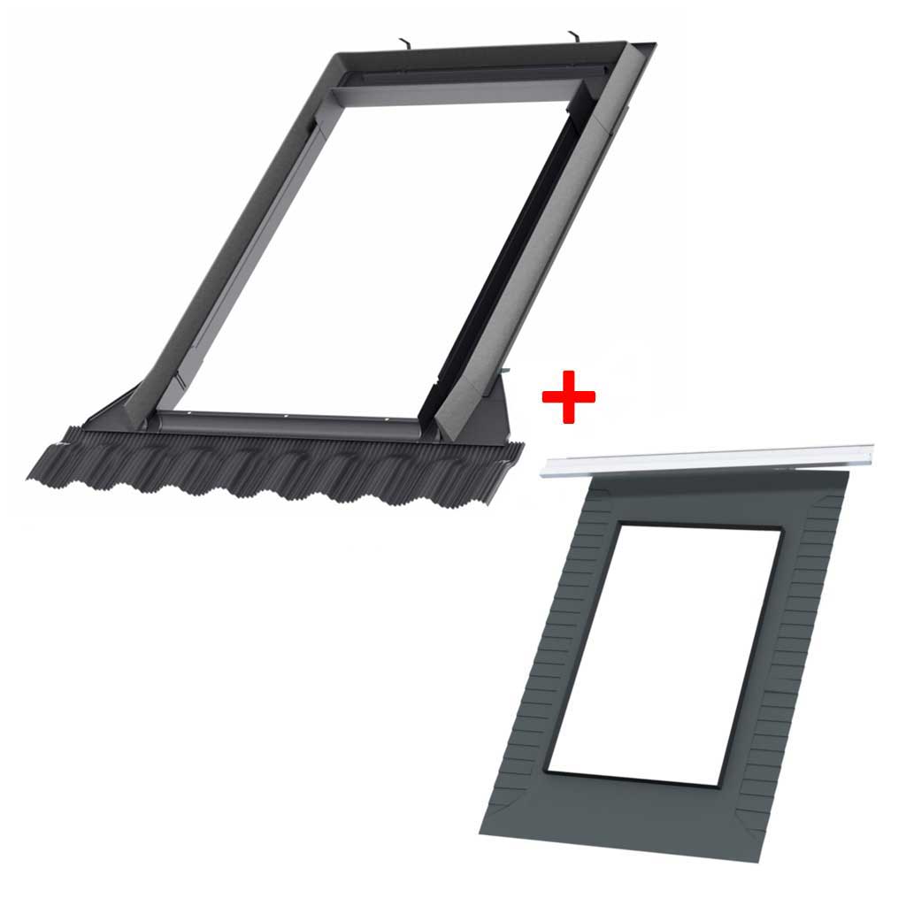 Velux gootstukken ew uk08 1000 inclusief onderdakkraag bfx 1000