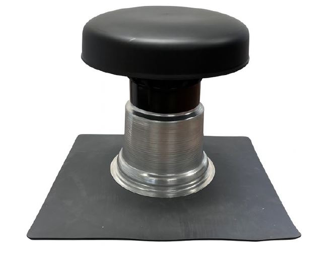 Roof ontluchting platdak alu/kunststof met roofingsslab 80mm eur/st