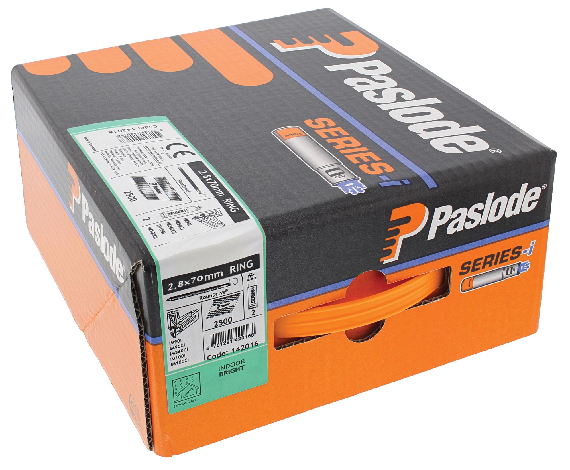Pasl nagels im90xi 51x2,8+gas geringd 3750st/pak eur/pak