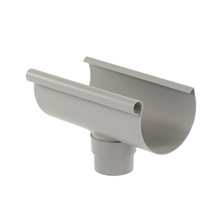 S-lon  middenuitloop 100mm grijs eur/st