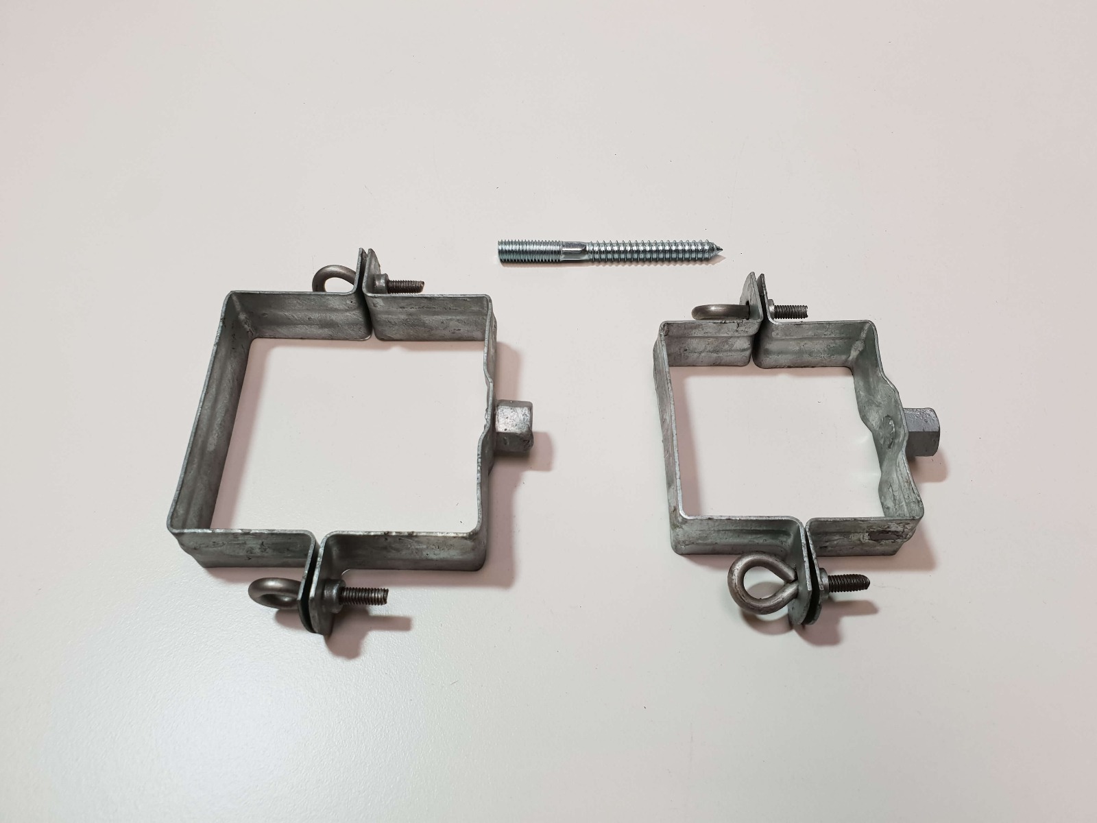 Zink beugel scharnier 080/080mm te schroeven 25 st/ds