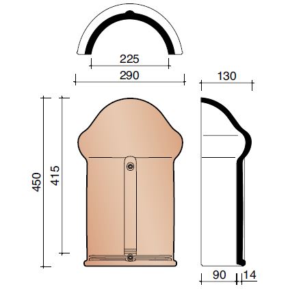 Tradiva/alegra beginnb vario hr 225mm antra mat 11743804 703