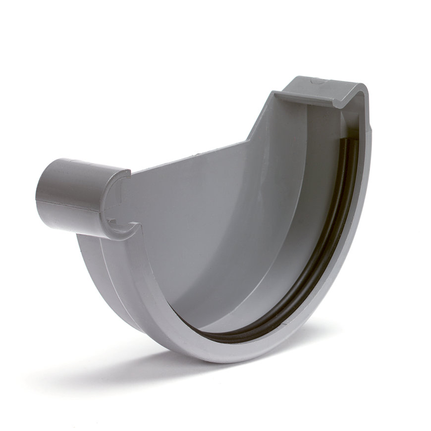 S-lon   eindstuk l 150mm grijs eur/st