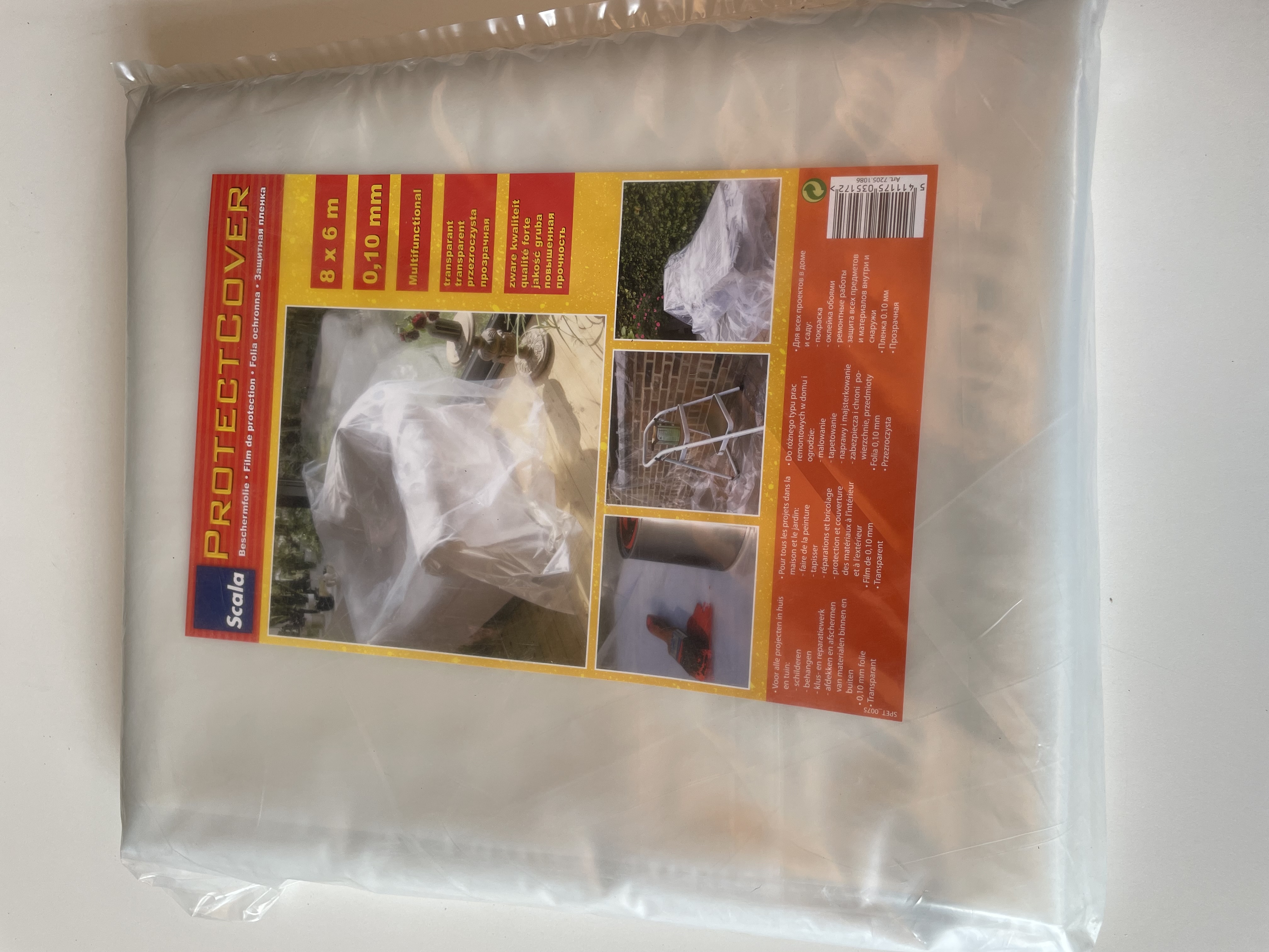 Scala plastic vellen 8x6 010 eur/st