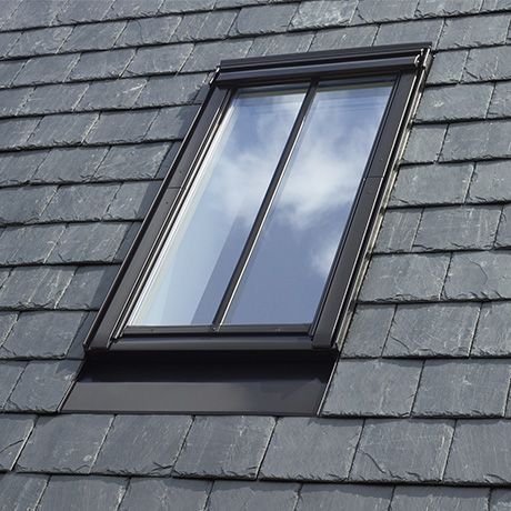 Velux classico  ggl 2570h uk04 hout wit