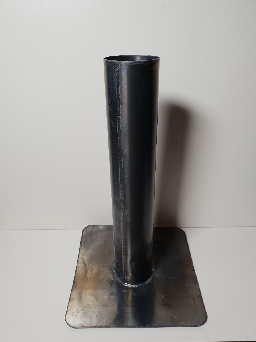 Lood tapbuis  100 mm recht l 30 cm eur/st