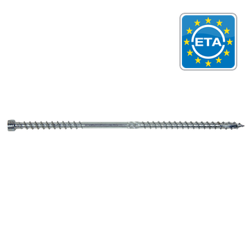 Pg dakconstructieschr dub draad dia 8x255 zn