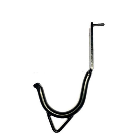 Inox ladderhaken 20 mm + oog vr leien met pin eur/st