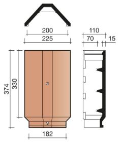 Migeon actua vorst/noordboom hoekig titaanwit 923