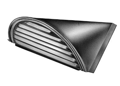 Zink   vm verluchtkap halfrond  quar 0,8 220003830