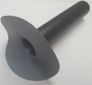 Rhepanol afvoer pe dia 90mm+slab l50cm eur/st