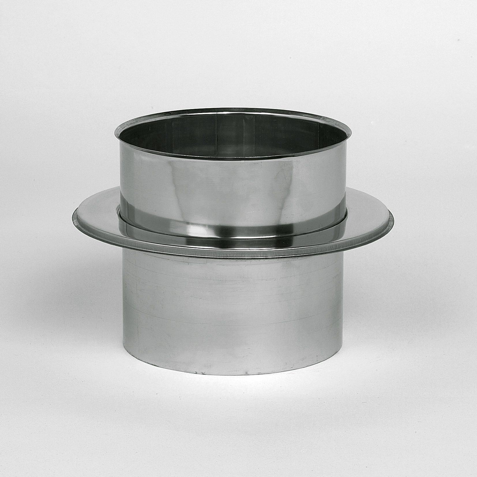 Inox dw 150 aansluitstuk onder eur/st   757322