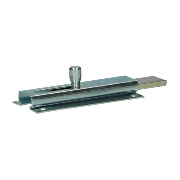 Pg grendel plat gesloten luxe  60mm-35/1mm zn