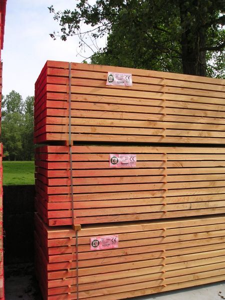 Baddens 15 x 7 cm douglas gedrenkt 5,00lm eur/lm