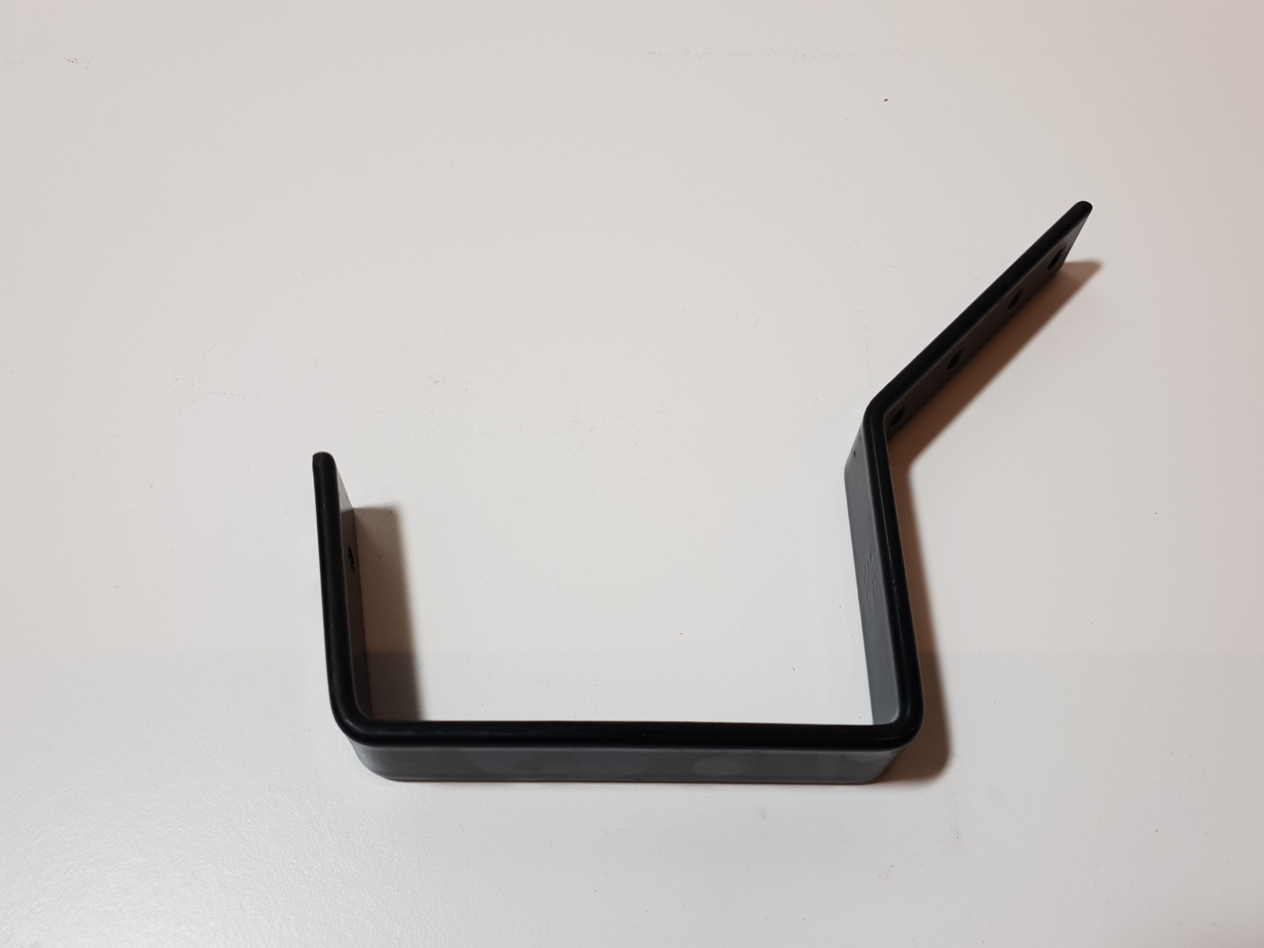 Zink   vm inox haak antraciet 9/12/8 met staart+gat 25st/ds eur/st 220030576