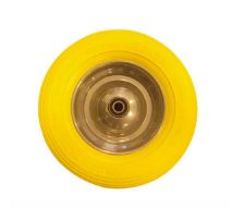 Vb volwiel pu stalen velg voor kruiwagen eur/st