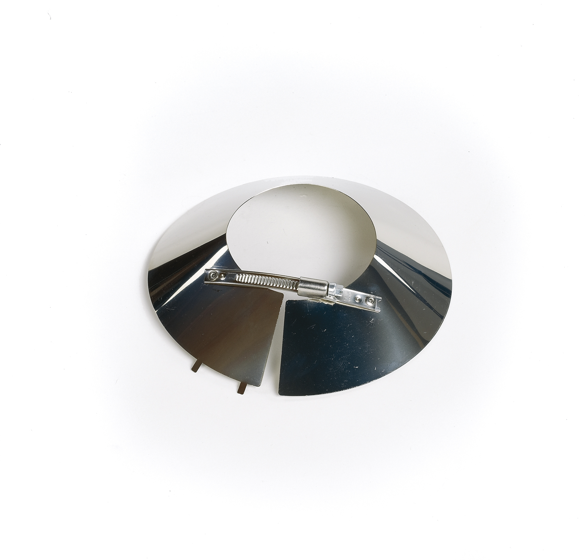 Inox dw 150 stormkraag rvs eur/st   746020