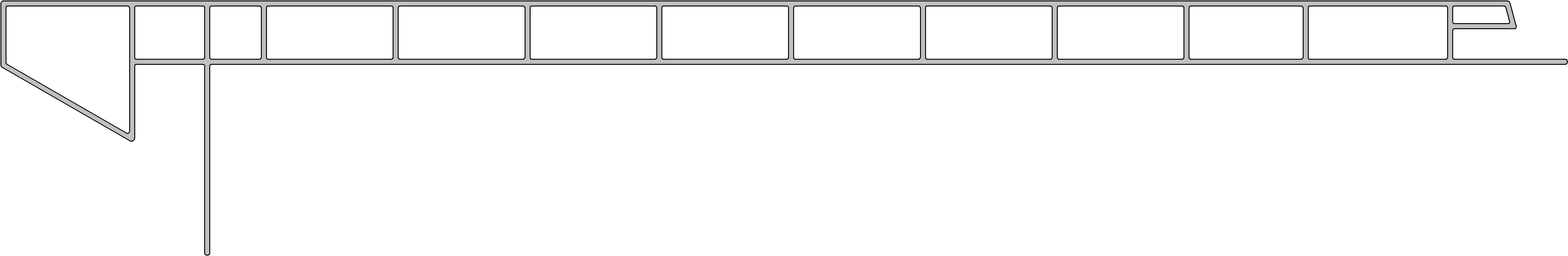 Dp 131 kroonlijst 0008 donkerbruin 6lm/st eur/lm