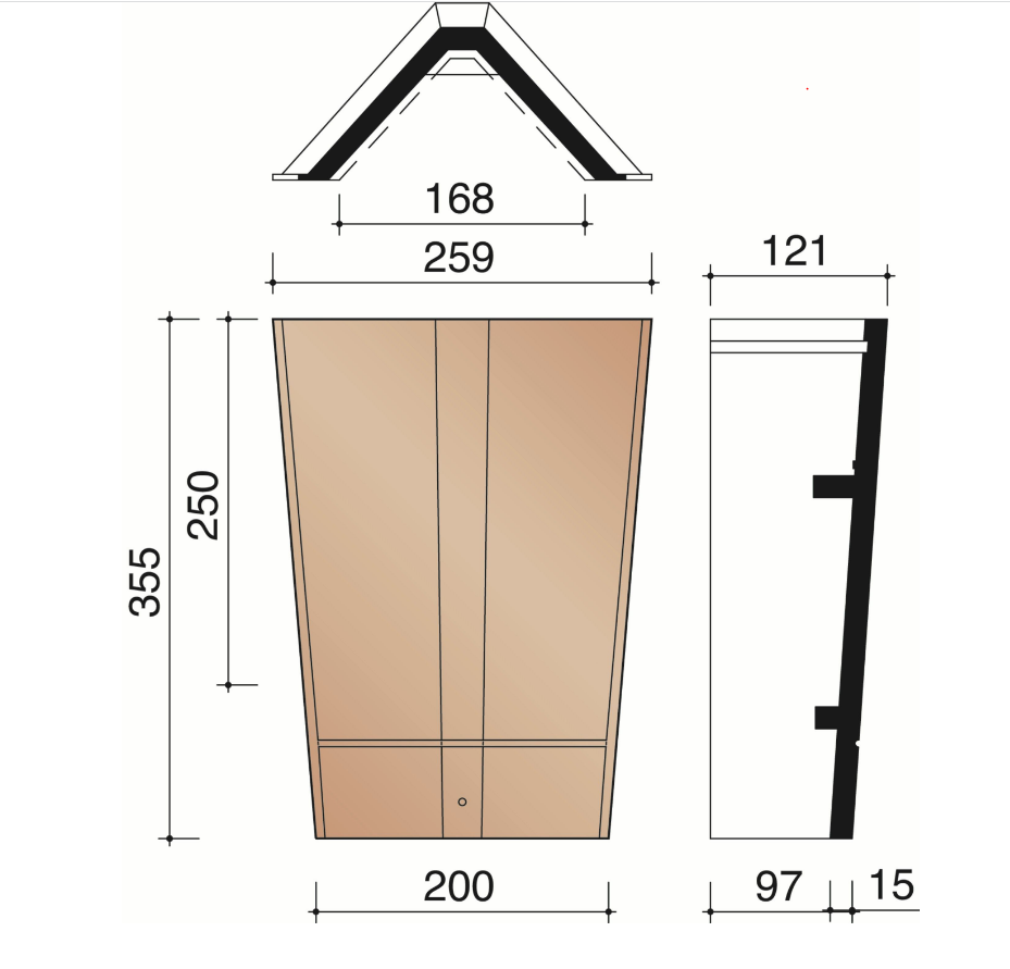Migeon actua/vauban vorst/noordboom hoekig vauban gewolkt 875