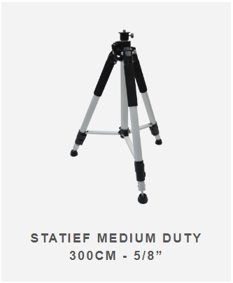 Fut statief medium duty 300cm