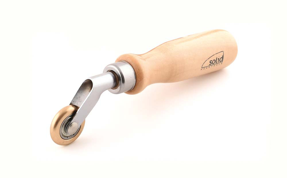 Prax rollers aandruk messing 6x28mm hoek/det eur/st