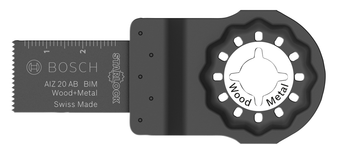Bosch 1 aiz 20 ab bim, wood+metal