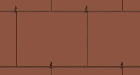 Alterna leien 60/32 zg  keramisch rood 4rh  zonder gaten - vier rechte hoeken 12st/pak eur/st