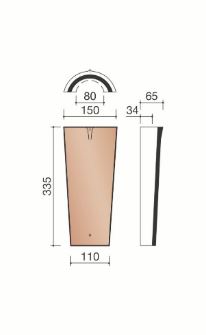 Esprit patrimoine noordboom vert de lichen 896