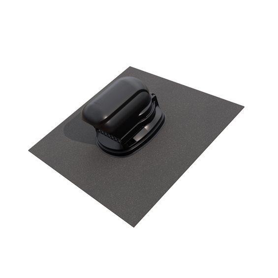 Kabeldoorvoerpan 120mm 15-55° ubiflex signo zwart eur/st 770232