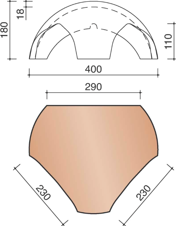 Ovh/vhv vorsthoed 1 vorst 1200/2 noordbomen 3100 blauw gesmoord 706