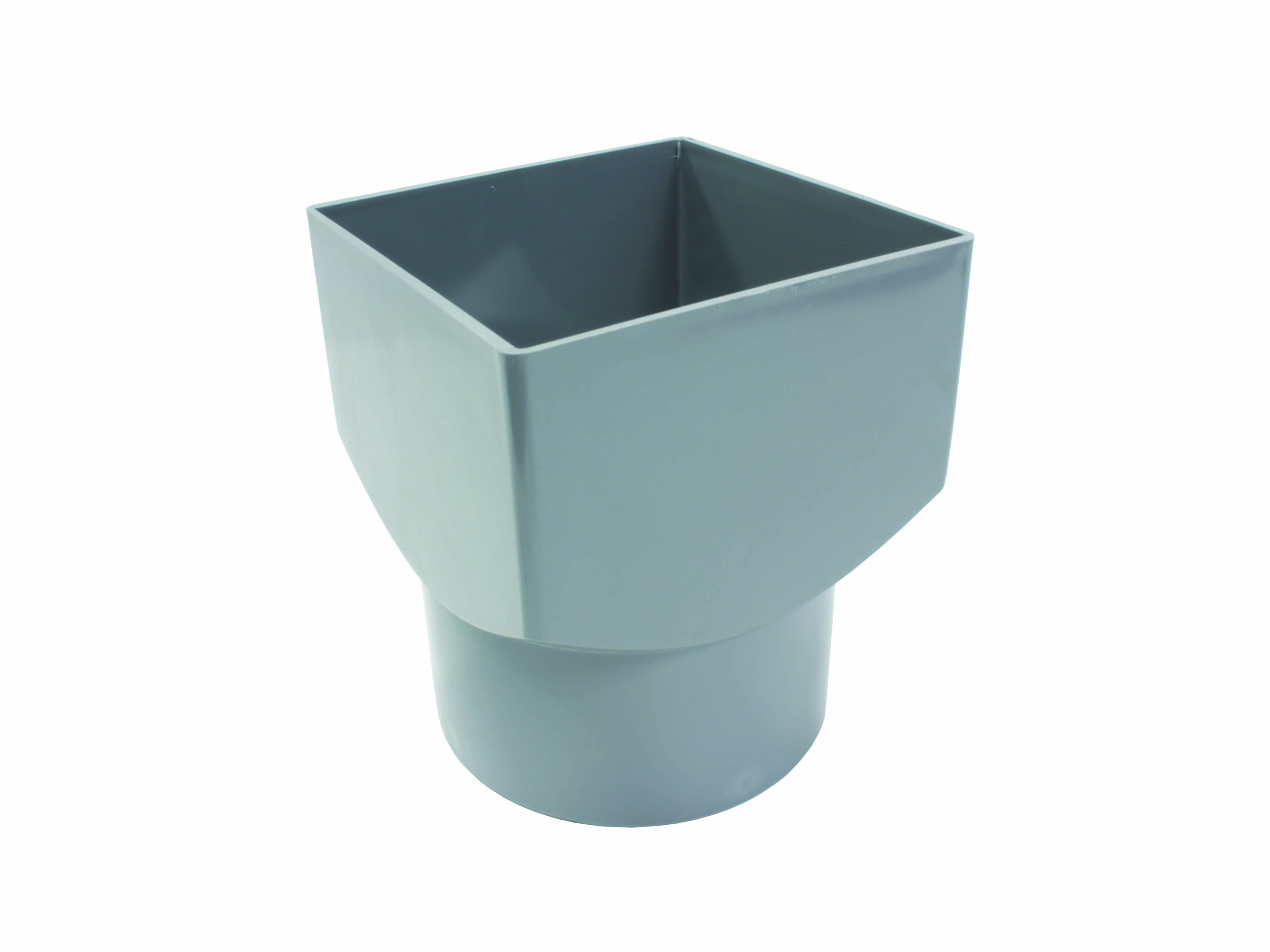 Scala rwa overgang 100x100 - 100 donkergrijs (20) eur/st